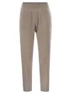 Brunello Cucinelli Wool And Silk Trousers
