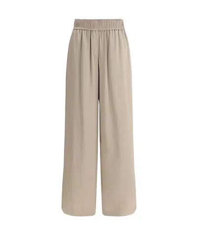 BRUNELLO CUCINELLI BRUNELLO CUCINELLI PALAZZO STRAIGHT LEG PANTS