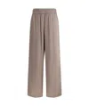 Brunello Cucinelli Palazzo Pants In Nude
