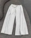 Brunello Cucinelli Elastic Waist Casual Pants In White