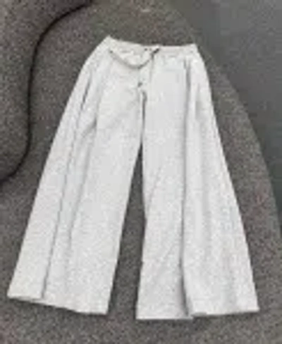 Brunello Cucinelli Elastic Waist Casual Pants In White