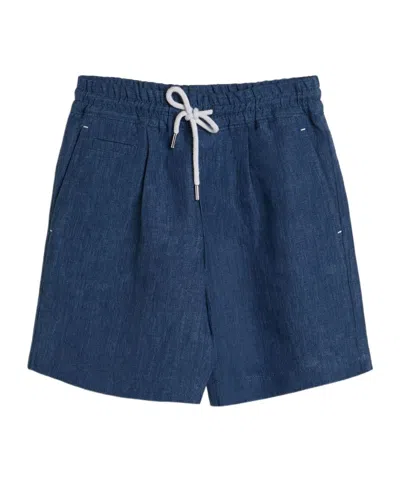 Brunello Cucinelli Kids' Elastic Waist Shorts