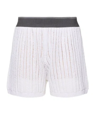 Brunello Cucinelli Elastic Waist Shorts