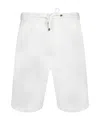 Brunello Cucinelli Linen And Cotton Shorts In White