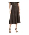 Brunello Cucinelli Sequin Embellished High Waist A-line Skirt In Black