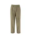 Brunello Cucinelli Elastic Waist Sweatpants In Green