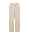 Brunello Cucinelli Elastic Waist Sweatpants In Nude