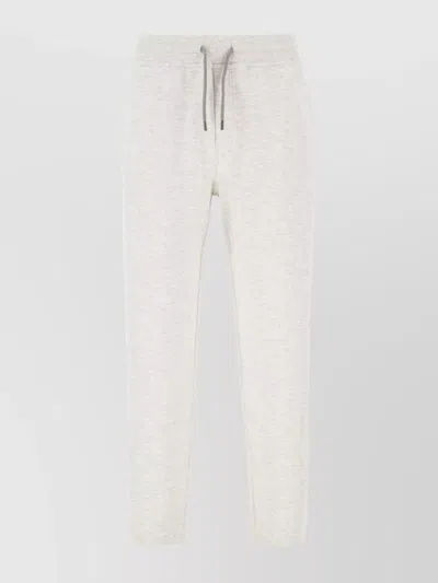 BRUNELLO CUCINELLI ELASTIC WAISTBAND COTTON BLEND JOGGERS