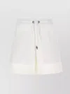 Brunello Cucinelli Paneled Track Bermuda And Short White