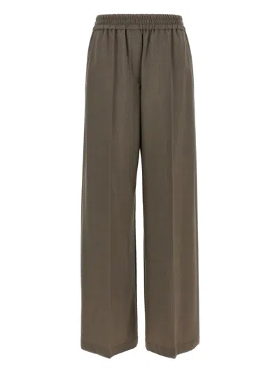 BRUNELLO CUCINELLI ELASTIC-WAISTBAND TROUSERS