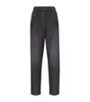 Brunello Cucinelli Grey Five Pocket Jeans With Elastic Waist In Blue