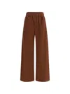 Brunello Cucinelli Elasticated Sweatpants In Brown