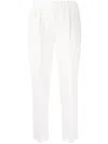 Brunello Cucinelli Pant Pleated Design Acetate Blend In White