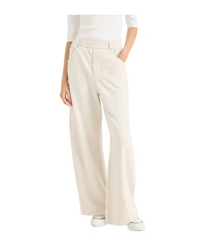 Brunello Cucinelli Elasticated Track Pants In White