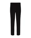 Brunello Cucinelli Elasticated Waist Cropped Trousers In Black