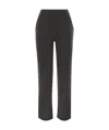 Brunello Cucinelli Cashmere Knit Trousers In Black