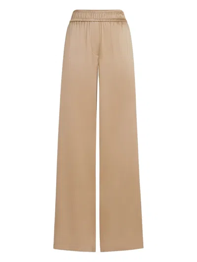 Brunello Cucinelli Elasticated-waistband Trousers In Neutral