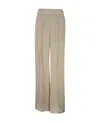 Brunello Cucinelli Elasticated-waistband Trousers In Nude