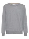 Brunello Cucinelli Long-sleeve Cashmere Jumper In Multi