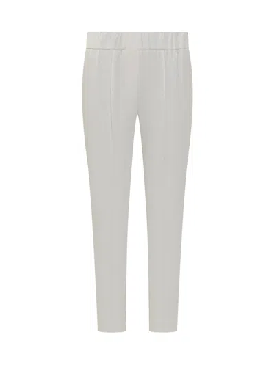 Brunello Cucinelli Elegant Trousers For Spring/summer 2025 In Red