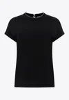 Brunello Cucinelli Jersey T-shirt In Black