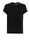 Brunello Cucinelli Cotton T-shirt In Black