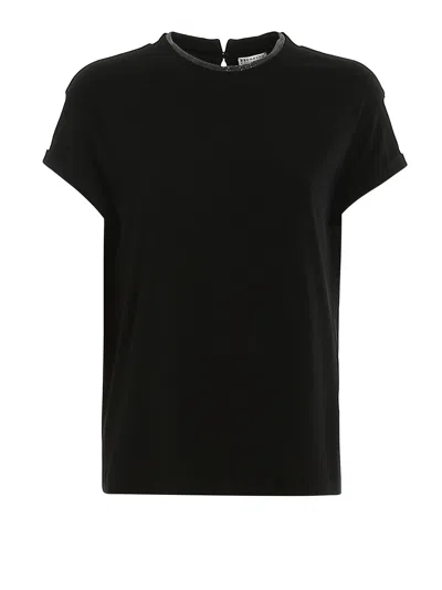 BRUNELLO CUCINELLI CAMISETA - NEGRO