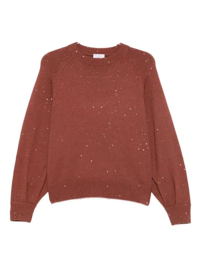BRUNELLO CUCINELLI EMBELLISHED JUMPER