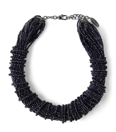BRUNELLO CUCINELLI EMBELLISHED NECKLACE
