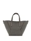 Brunello Cucinelli Embellished Tote Bag In Silver