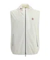 Brunello Cucinelli Embroidered Gilet In White