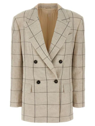 BRUNELLO CUCINELLI BRUNELLO CUCINELLI EMBROIDERY BLAZER