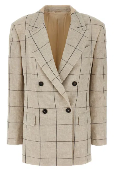 BRUNELLO CUCINELLI BRUNELLO CUCINELLI EMBROIDERY BLAZER
