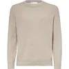 Brunello Cucinelli English Rib Knit Sweater In Brown