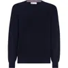 Brunello Cucinelli Cashmere Ribbed Sweater In Black