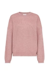 Brunello Cucinelli English Rib Knit Sweater In Pink