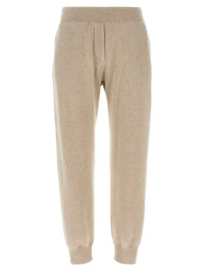 BRUNELLO CUCINELLI ENGLISH RIBBED TROUSERS