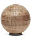 Brunello Cucinelli Engraved Wooden Globe In Neutrals