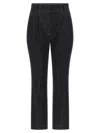 Brunello Cucinelli Women Pantalone Donna In Denim In Black