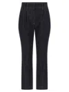 Brunello Cucinelli Women Pantalone Donna In Denim In Blue