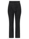 Brunello Cucinelli Women Pantalone Donna In Denim In Blue