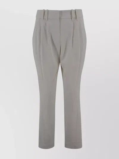 BRUNELLO CUCINELLI EQUESTRIAN TROUSERS FEATURING EMBELLISHMENTS