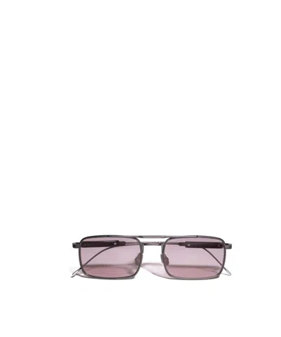 Brunello Cucinelli Eric Titanium Glasses In Dumb Gray