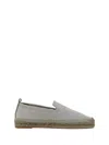 Brunello Cucinelli Monili-trim Slip-on Espadrilles In Beige