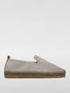 Brunello Cucinelli Monili-trim Slip-on Espadrilles In Beige