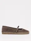 Brunello Cucinelli Espadrilles  Woman Color Dark In Dark