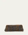 Brunello Cucinelli Essence Sequin-embellished Fuzzy Clutch Bag