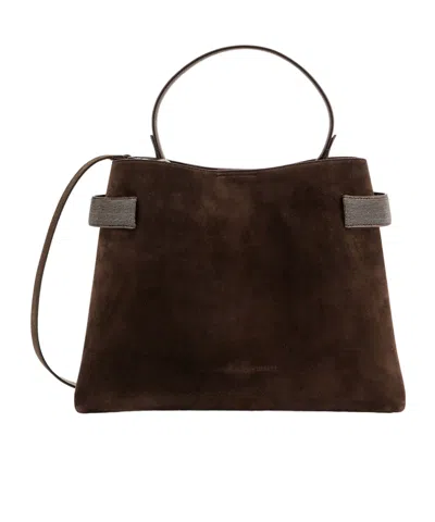 BRUNELLO CUCINELLI ESSENCE SHOULDER BAG