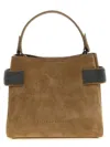 Brunello Cucinelli Essence Small Handbag In Brown