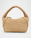Brunello Cucinelli Essense Raffia Hobo Bag